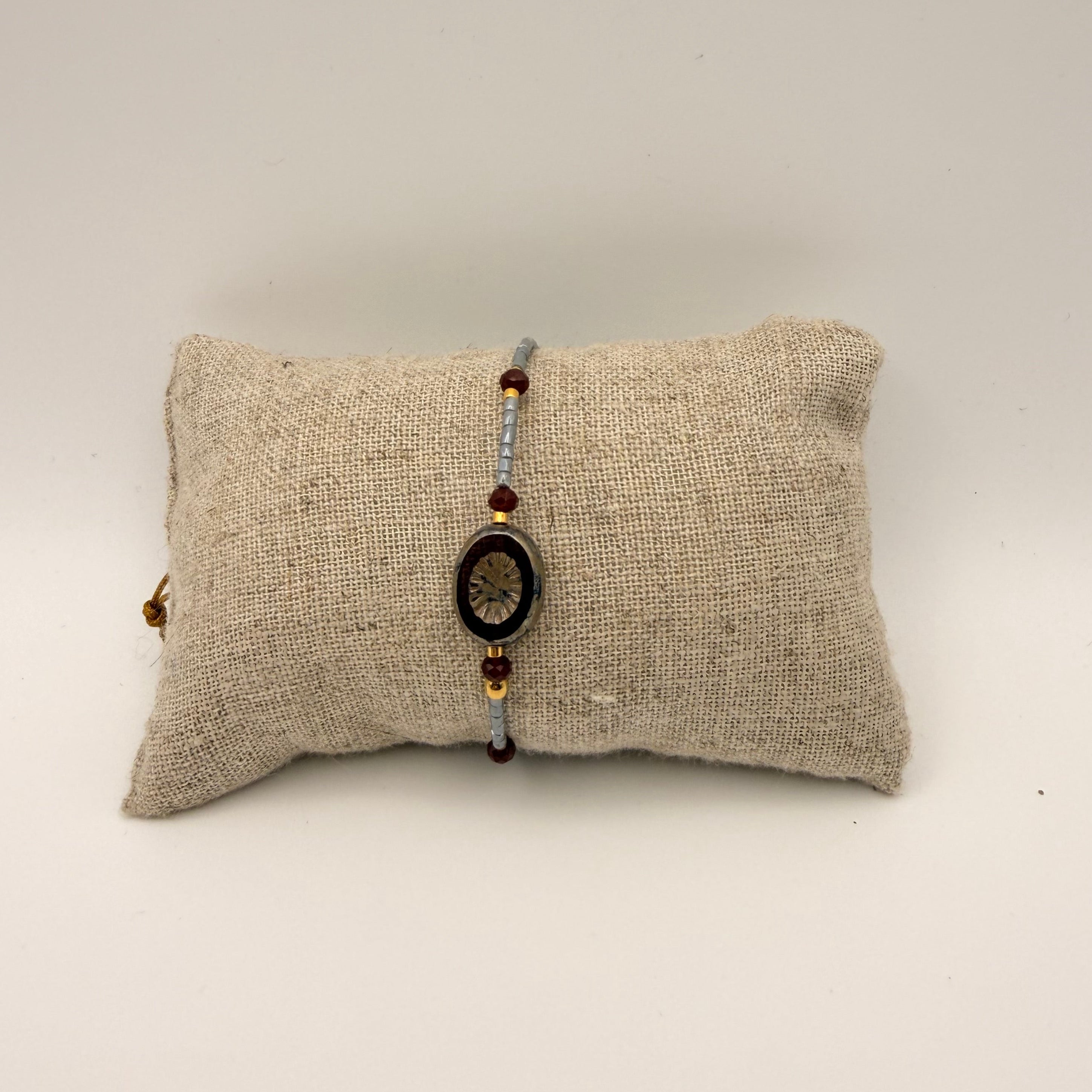 Pulsera Checa Gris