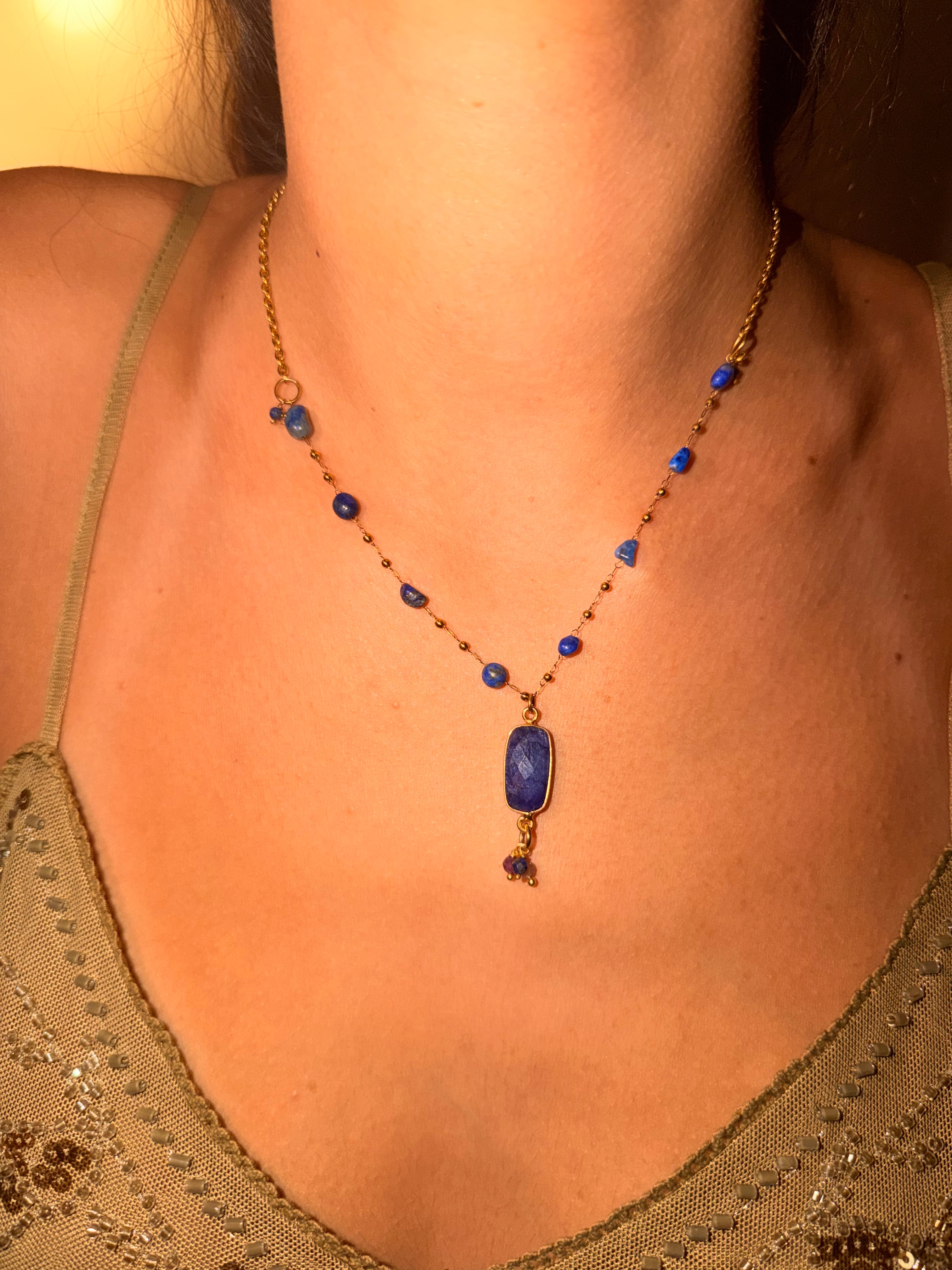 Collar Zafiro