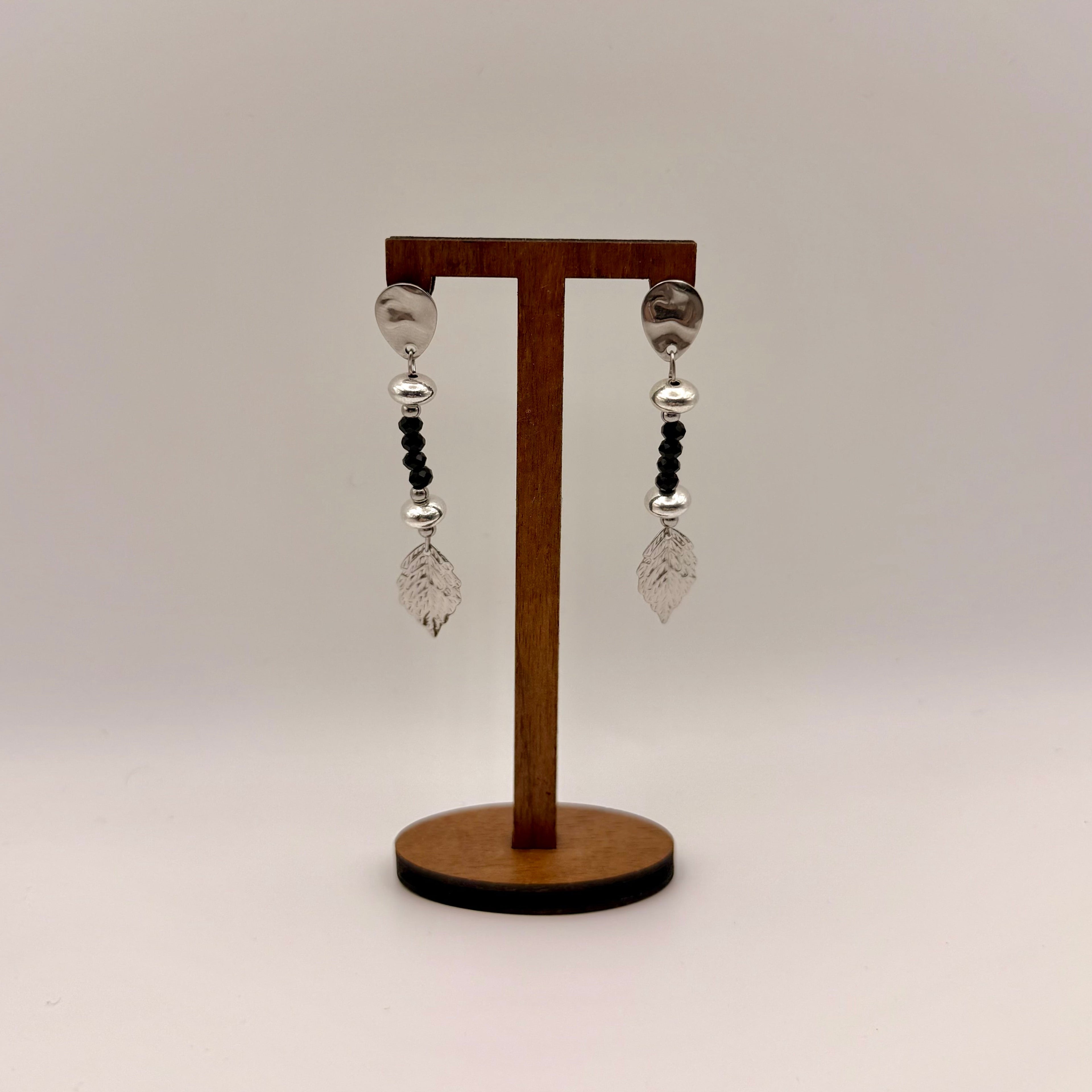 Pendientes Hojas