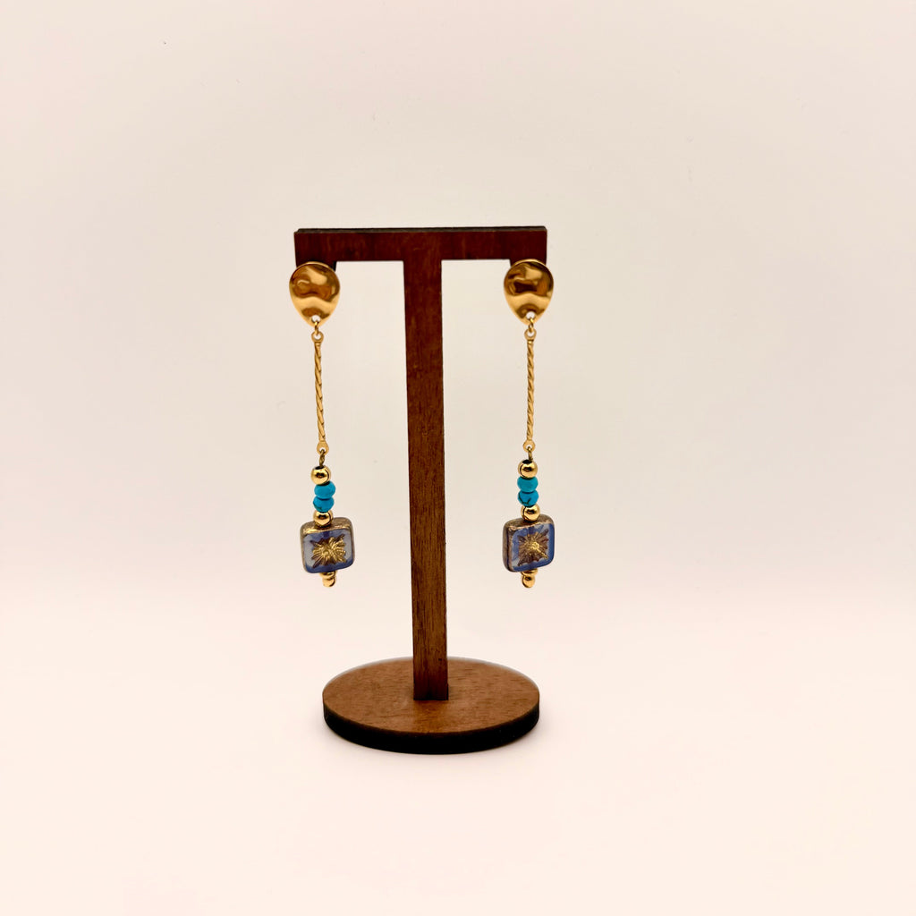 Pendientes Largos Checos