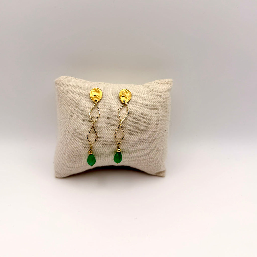 Pendientes Rombos Turquesa